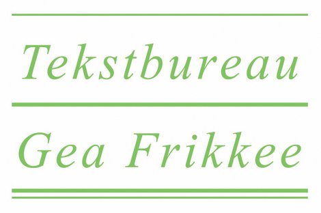 Tekstbureau Gea Frikkee